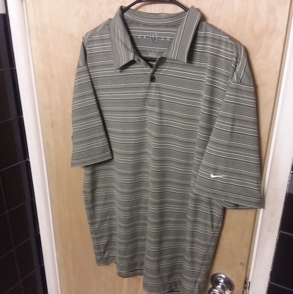 EUC VTG Nike Golf vintage dri-fit polo shirt men's